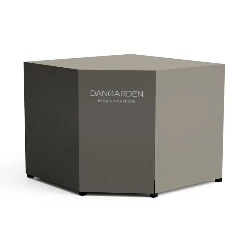 Wodoodporna osłona szafki zewnętrznej w kolorze beżowym