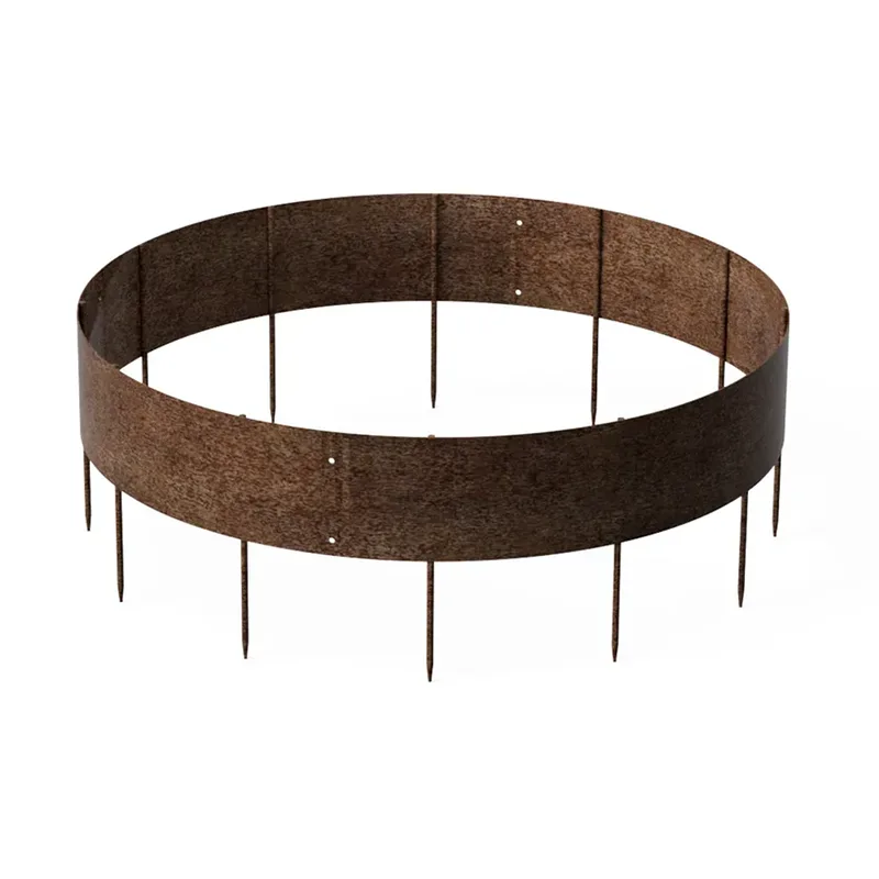 Ogrodzenie krajobrazu obrzeża granic ogrodzenia