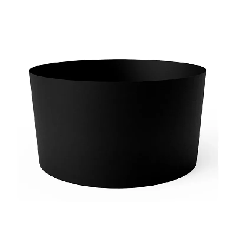 Galvanised Metal Round Outdoor Planter