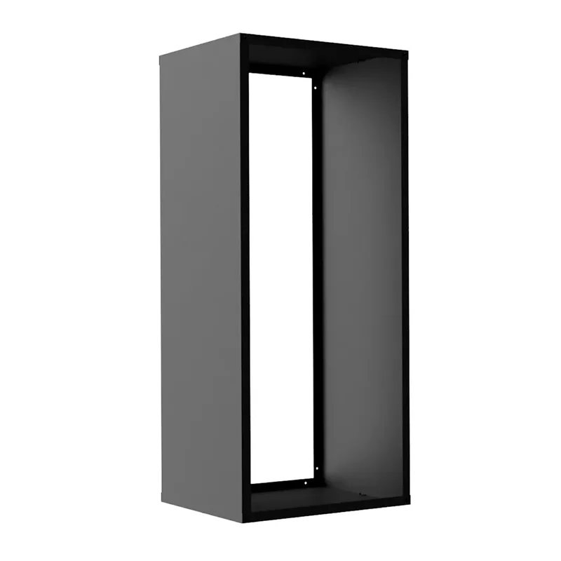 Łatwy w montażu nowoczesny magazyn drewna opałowego na zewnątrz